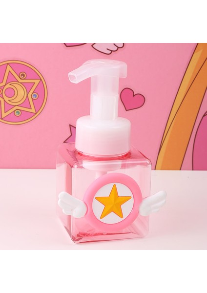 450ML Pembe Sakura 2 Stili Kart Yakalayıcı Sakura Sabunluk Seyahat Taşınabilir Yüz Temizleyici Şampuan El Dezenfektanı Dispenser Şişe (Yurt Dışından) modelleri