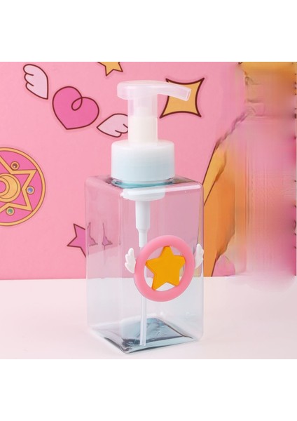 450ML Pembe Sakura 2 Stili Kart Yakalayıcı Sakura Sabunluk Seyahat Taşınabilir Yüz Temizleyici Şampuan El Dezenfektanı Dispenser Şişe (Yurt Dışından) indirimleri