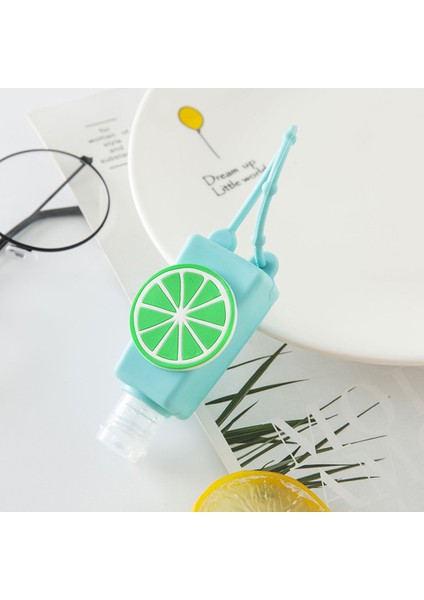 No.1 Tarzı El Dezenfektanı Silikon Şişe Tutucu 30 ml Karikatür Meyve Dondurma Şekilli Su Içmeyen El Dezenfektanı Şişe Tutucu RERI889 (Yurt Dışından) indirimleri