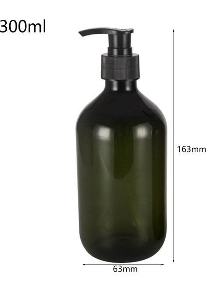 Altın Tarzı 300ML 500ML Seyahat Şişesi Taşınabilir Losyon Şampuan Duş Jeli Şişeleri Sabun Dispenseri Boş Banyo Pompası Banyo ile Vidalı Pompası (Yurt Dışından)