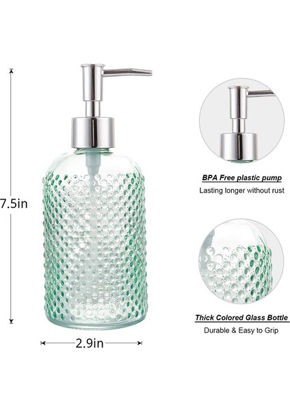 Ben Stil Cam Şampuan Şişesi Saç Kremi Dökücü Duş Jeli Dispenser Banyo Aksesuarları (Yurt Dışından) modelleri