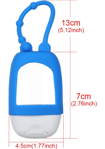Mor Tarzı Yeni 30ML Mini Boş El Dezenfektanı Şişesi Dolum Konteynerleri Yeniden Kullanılabilir Silikon Koruyucu Kılıf Alt Seyahat Aksesuarları (Yurt Dışından) indirimleri