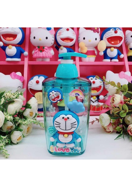 Kumral Tarzı 450ML Banyo Sabunluk Kedi Plastik Sabun Şişesi Duş Banyosu Şişesi Taşınabilir Ev Seyahat Losyon Şişesi Mutfak (Yurt Dışından)