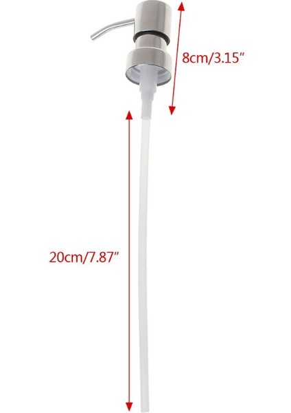 Bir Stil 1 Adet Paslanmaz Çelik Sabunluk Nozulu 12 Oz Entegre El Kremi Pompası Fitting - (Yurt Dışından) indirimleri