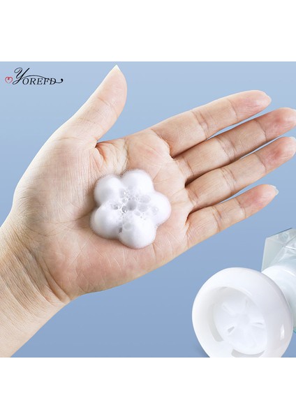 Pembe Tarzı Oyorefd 300ML Şeffaf Çiçekler Köpük Pompalı Şişe Basınç Tipi Köpük Dağıtıcı Yüz Temizleyici El Dezenfektanı Sabun Şişeleri (Yurt Dışından) fırsatları