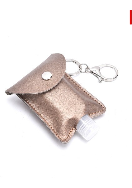 Gri Stil 1 Adet Sevimli Karikatür 30ML Mini El Dezenfektanı Bölünmüş Şişeler Taşınabilir Ayrılabilir Kapak Silikon Banyo Duş El Jeli Tutucu (Yurt Dışından)