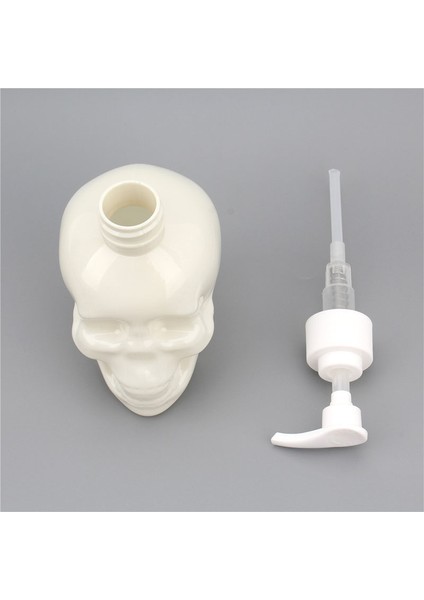 Beyaz Stil 350 ml 350 ml Kafatası Sıvı Sabunluk Duş Jeli Şampuan Doldurulabilir Şişe Ev Banyo Malzemeleri Şeffaf Sabunluk Pompası (Yurt Dışından) fırsatları