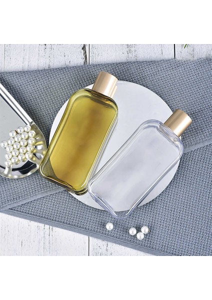 C Stili Kare Şekilli Sabun Dolumlu Şişe El Basma Boş Seyahat Taşınabilir Dispenser Yağ Duş Jeli Losyon Saklama Şişesi (Yurt Dışından) indirimleri