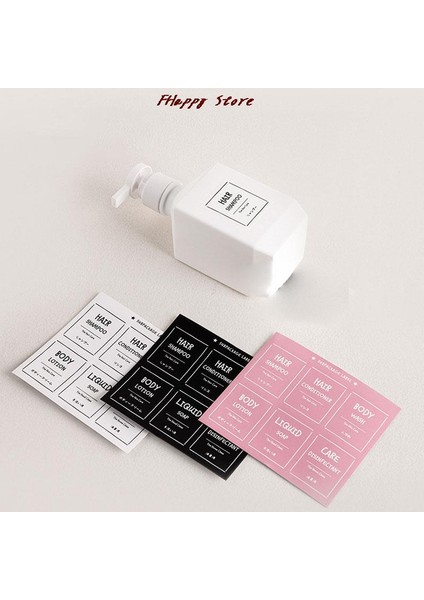 C Stili Banyo Şişeleri Etiket Sticker Kozmetik Losyon Sabun Dağıtıcı Işaretleri Yapışkan Etiketler Su Geçirmez Şampuan Saç Kremi Etiketleri (Yurt Dışından) fiyatları
