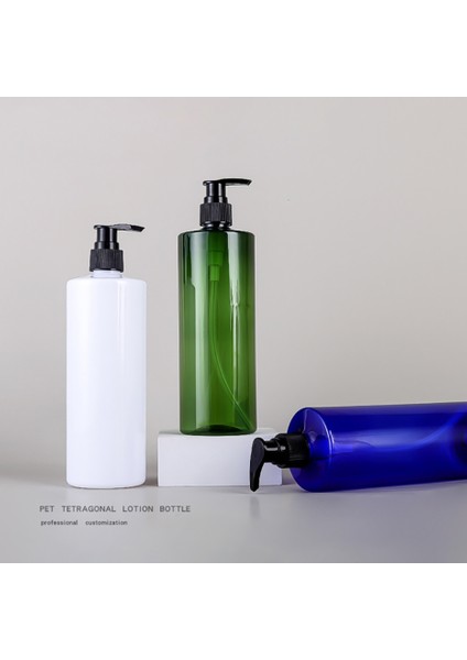 Beyaz Stil 500ML Basın Tipi Losyon Boş Şişe 500ML Banyo Şampuanı Büyük Kapasiteli Emülsiyon Konteyner Sıvı Sabun Dispenseri (Yurt Dışından) fırsatları