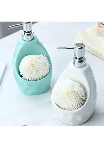 Beyaz Stil Banyo Ev Dekorasyonu Sıvı Sabunluk 650ML Banyo Çok Fonksiyonlu Sıvı Sabun Losyonluk (Yurt Dışından) fiyatları