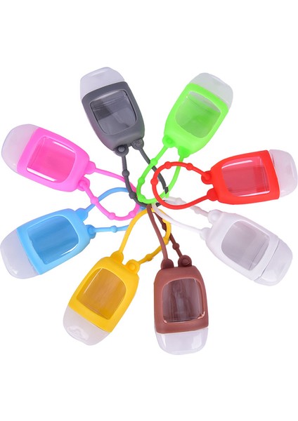 Rd Stili Taşınabilir Seyahat Dolu Şişe Silikon El Dezenfektanı Parfüm Tutucu Mini Sevimli Boş Şişe Banyo ve Vücut Işleri (Yurt Dışından) fiyatları