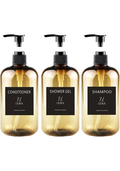 Bir Stil Şampuan Krem Şişe Etiket Sticker Ev Şampuan Durulama Şampuanı Şişe Etiketi Su Geçirmez Sabun Duş Jeli Dağıtıcı Etiket Sticker Yeni (Yurt Dışından) modelleri