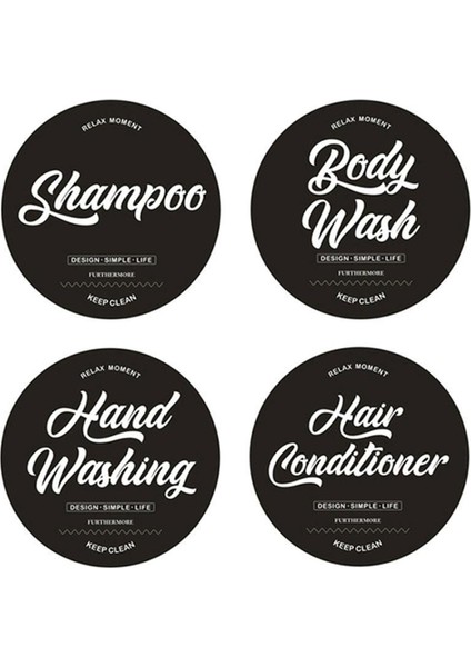 Bir Stil Şampuan Krem Şişe Etiket Sticker Ev Şampuan Durulama Şampuanı Şişe Etiketi Su Geçirmez Sabun Duş Jeli Dağıtıcı Etiket Sticker Yeni (Yurt Dışından) fırsatları