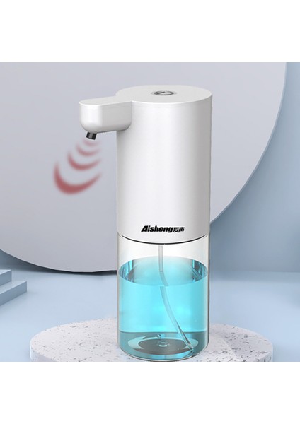 Bir Stil Otomatik Köpük Sabunluk Dokunmadan Elsiz USB Şarj Edilebilir Infrared Sensörlü Köpük Sıvı Sabunluk Banyo Araçları (Yurt Dışından)