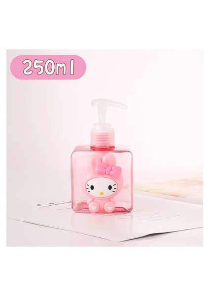 Stili Temizle Banyo Sabunluk Kedi Plastik Sabun Şişesi Duş Banyo Şişesi Taşınabilir Ev Seyahat Losyon Şişesi Mutfak (Yurt Dışından)