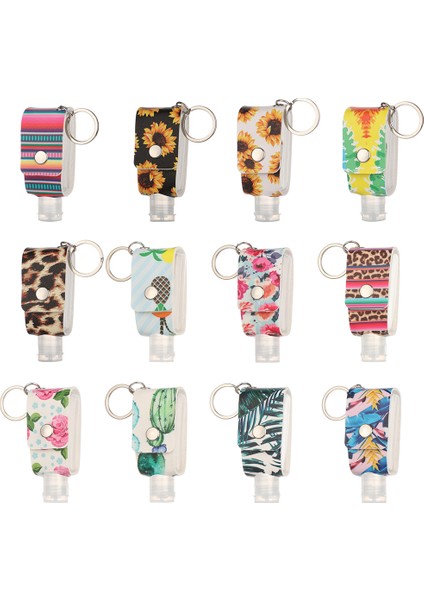 Siyah Stil 30ML Flip Kapaklı El Dezenfektanı Şişesi Seyahat Şişesi Doldurulabilir Kaplar Yeniden Kullanılabilir Şişeler Anahtarlık Taşıyıcı Seyahat Aksesuarı (Yurt Dışından) indirimleri