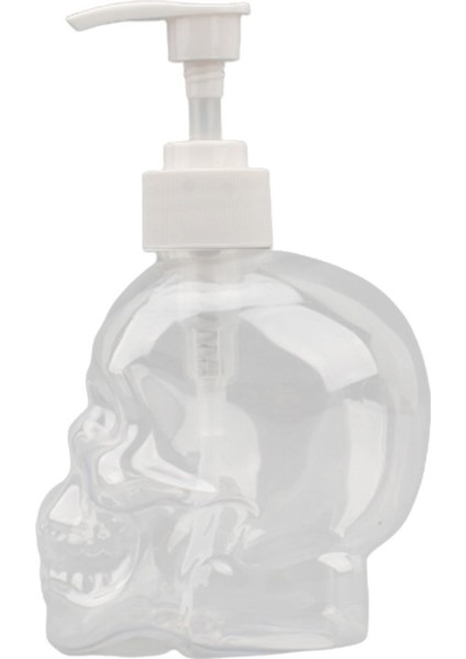 Bir Stil Yaratıcı Kafatası Banyo Sıvı Sabunluk 350ML El Sabunu Şişesi Duş Jeli Şampuan Dolabilir Şişe (Yurt Dışından)