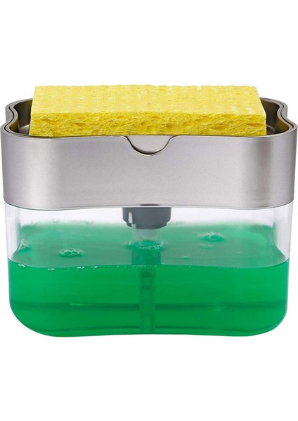 Açık Gri Tarzı 2-In-1 Süngerlik Sabunluk Sabunluk ve Sünger Saklama 13 Ounce Lavabo Sabunluk Süzgeç Raf Banyo Aksesuarları Org (Yurt Dışından) fiyatları