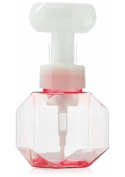 Pembe Tarzı 300ML Sıvı Sabun Dağıtıcı Çiçek Şekilli Köpük Pompalı Şişe Otomatik Sabun Dağıtıcısı Bulaşık Sabunu Dağıtıcılar El Dezenfektanı (Yurt Dışından)