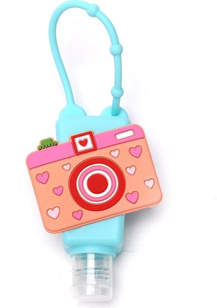 Stili Temizle 1 Adet Sevimli Karikatür 30ML Mini El Dezenfektanı Bölünmüş Şişeler Taşınabilir Ayrılabilir Kapak Silikon Banyo Duş El Jeli Tutucu (Yurt Dışından) fiyatları