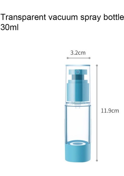 F Stili ml Losyon Vakum Püskürtme Şişesi Seyahat Banyo Sabunluk Şampuan Duş Jeli Doldurulabilir Pc Depolama Kabı (Yurt Dışından)