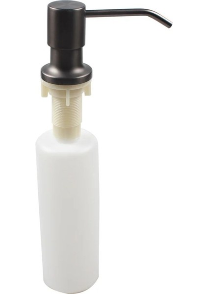Ankastre Sıvı Sabunluk Antrasit Mutfak Eviye ve Banyo Lavabo Uyumlu Ithal 7 Yıl Garantili 500ML indirimleri