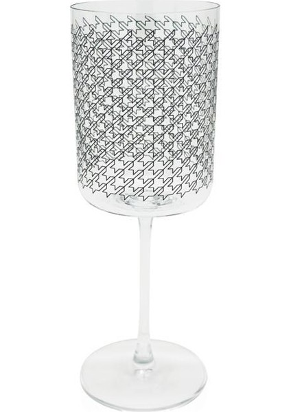 Cam 2 Li Şarap Kadehi Tartan M06555