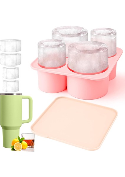 20-40 Oz Kupası Için Buz Küpü Tepsisi, Kupası Için Silikon Tumbler Buz Kalıbı, Soğutma Viski, Kokteyller, Içecekler, Kahve (Yurt Dışından)