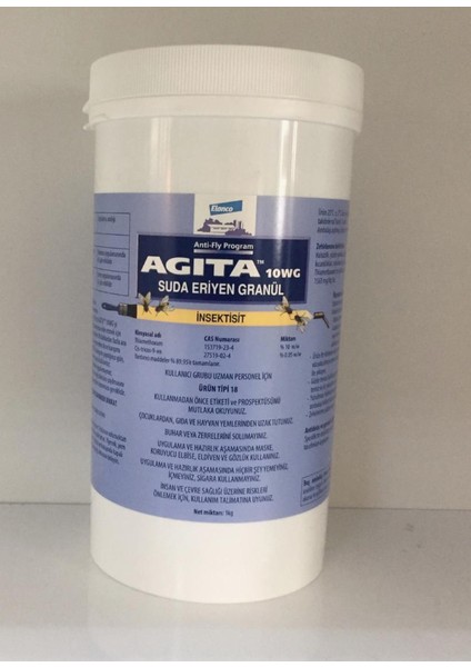 Agita Guard 10 Wg Granül Karasinek Ilacı 1 kg