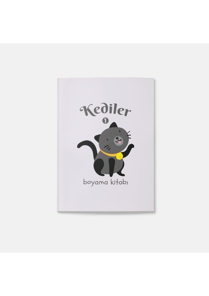 Kediler Boyama Kitabı 1