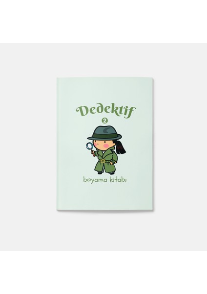Dedektif Boyama Kitabı 2