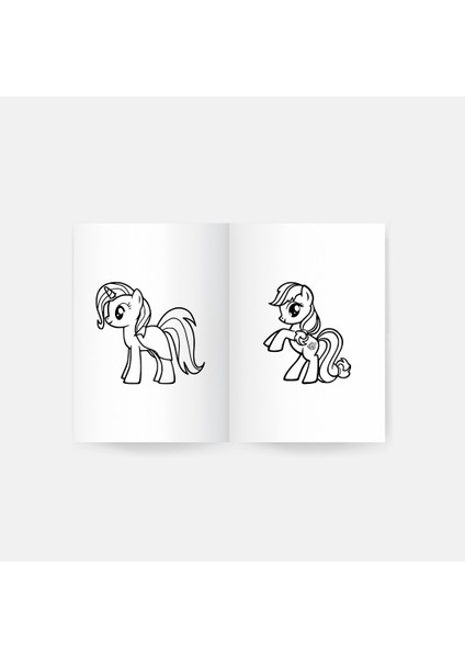 My Little Pony Boyama Kitabı 2'li Set modelleri