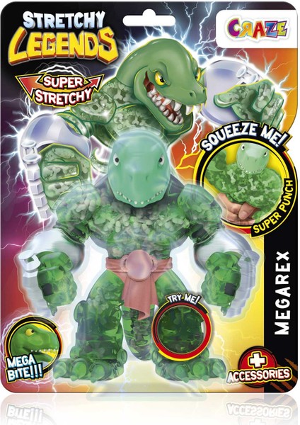 Legends Stretchy Megarex Figür modelleri