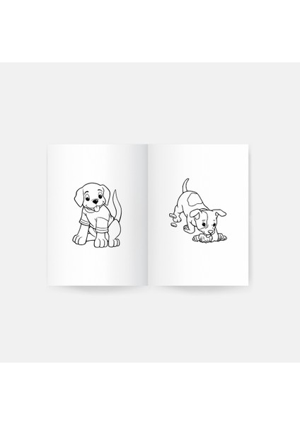 Köpekler Boyama Kitabı 2 fiyatları