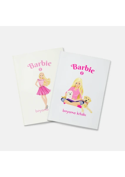 Barbie Boyama Kitabı 2'li Set