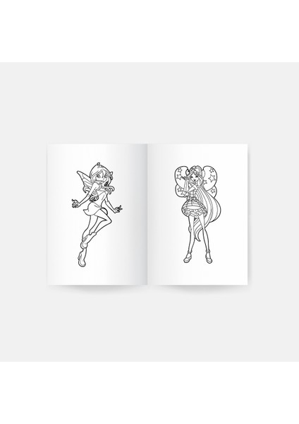 Winx Club Boyama Kitabı 2'li Set modelleri
