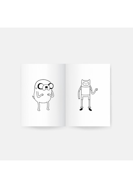 Adventure Time Boyama Kitabı 2'li Set fiyatları
