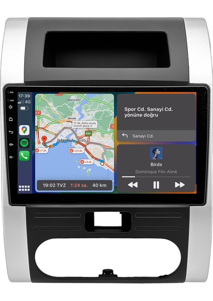 Nissan X-Trail (2008-2013) Android 14 Multimedya Carplay 10 Inch 8 GB Ram / 128 GB Hafıza CRV-4379XAA