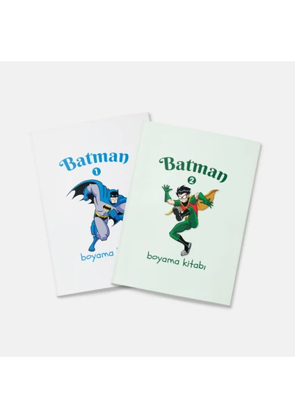 Batman Boyama Kitabı 2'li Set