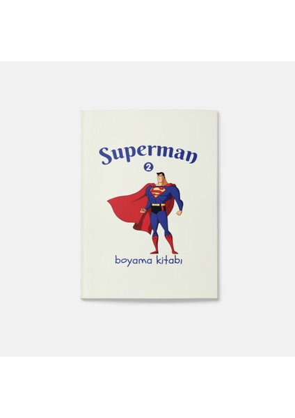 Superman Boyama Kitabı 2