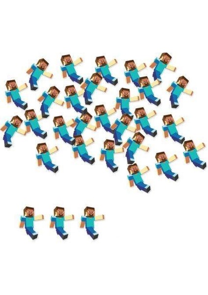 Minecraft Masa Konfetisi 30 Adet