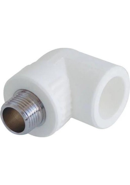 Erkek Dirsek Q20X1/2 Pp Beyaz