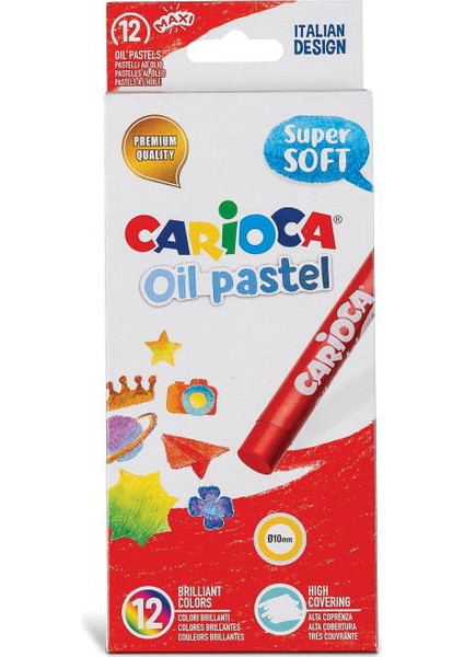 Yağlı Pastel Boya 12'li