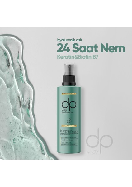 Dp Daily Perfection Hyaluronik Asit Sıvı Saç Kremi  180 ml