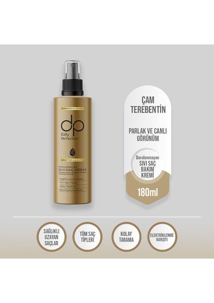 Dp Daily Perfection Çam Terebentin  Sıvı Saç Kremi  180 ml