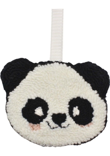 Panda Punch İşlemeli Anahtarlık