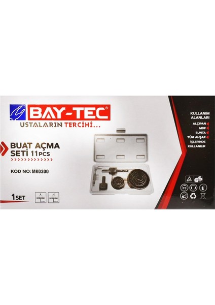 Açma Seti 11LI Set