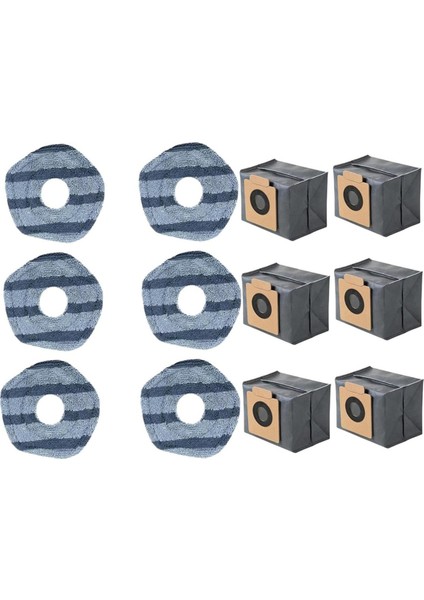 Eufy X10 Pro Omni Temizleyici Robotlu Süpürge Paspas Bezi Pedleri Toz Torbaları Aksesuarları (Yurt Dışından)