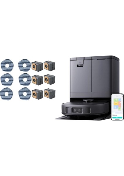 Eufy X10 Pro Omni Temizleyici Robotlu Süpürge Paspas Bezi Pedleri Toz Torbaları Aksesuarları (Yurt Dışından) fırsatları